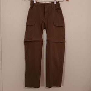 Boy Scouts Of America Youth Switchback Convertible Pants Size 8 Green Outdoors